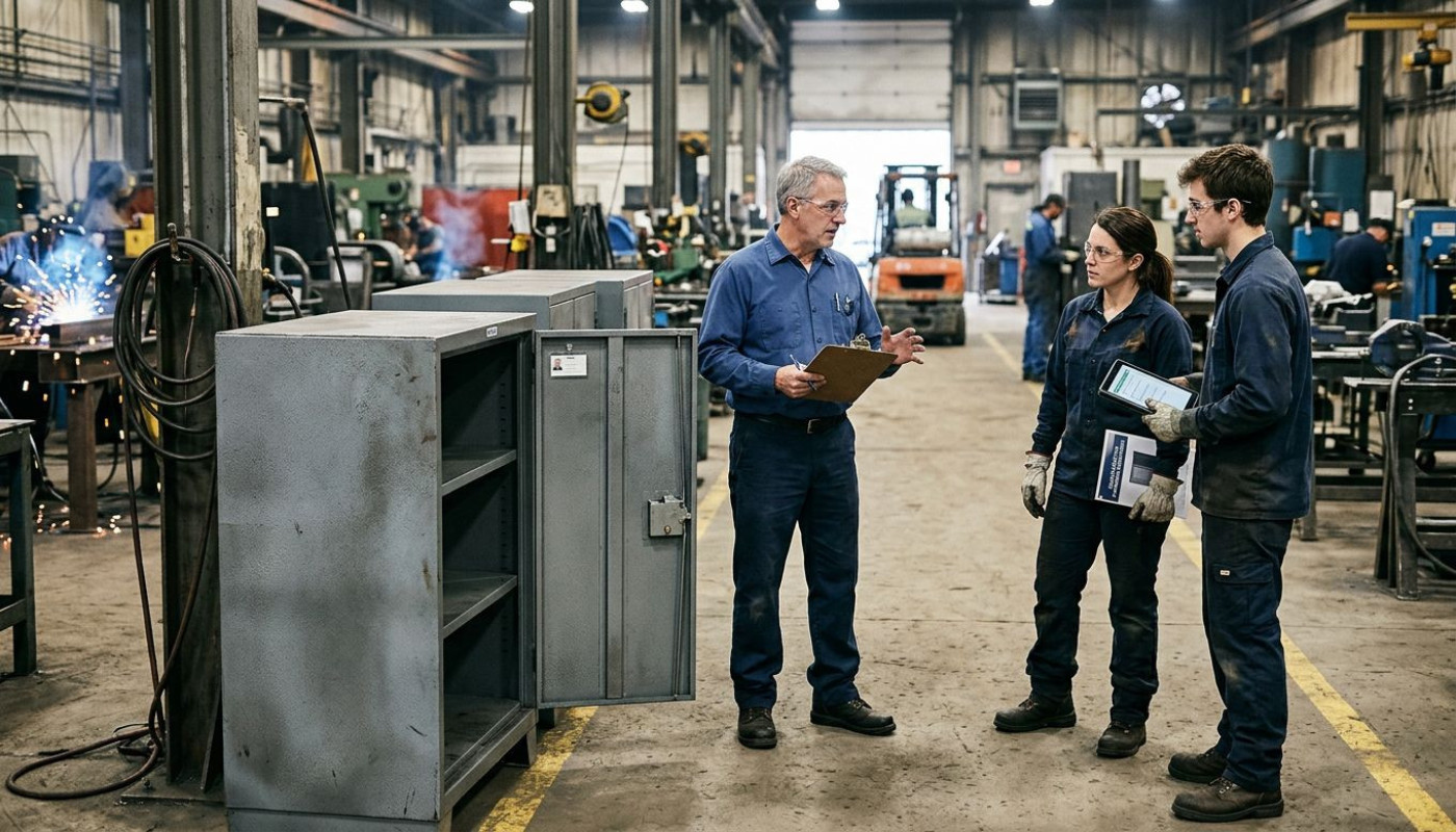 Comment choisir une armoire adaptée en environnement industriel exigeant